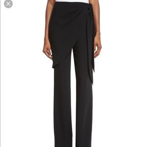 Cinq A Sept Casablanca Wrap Pants Black